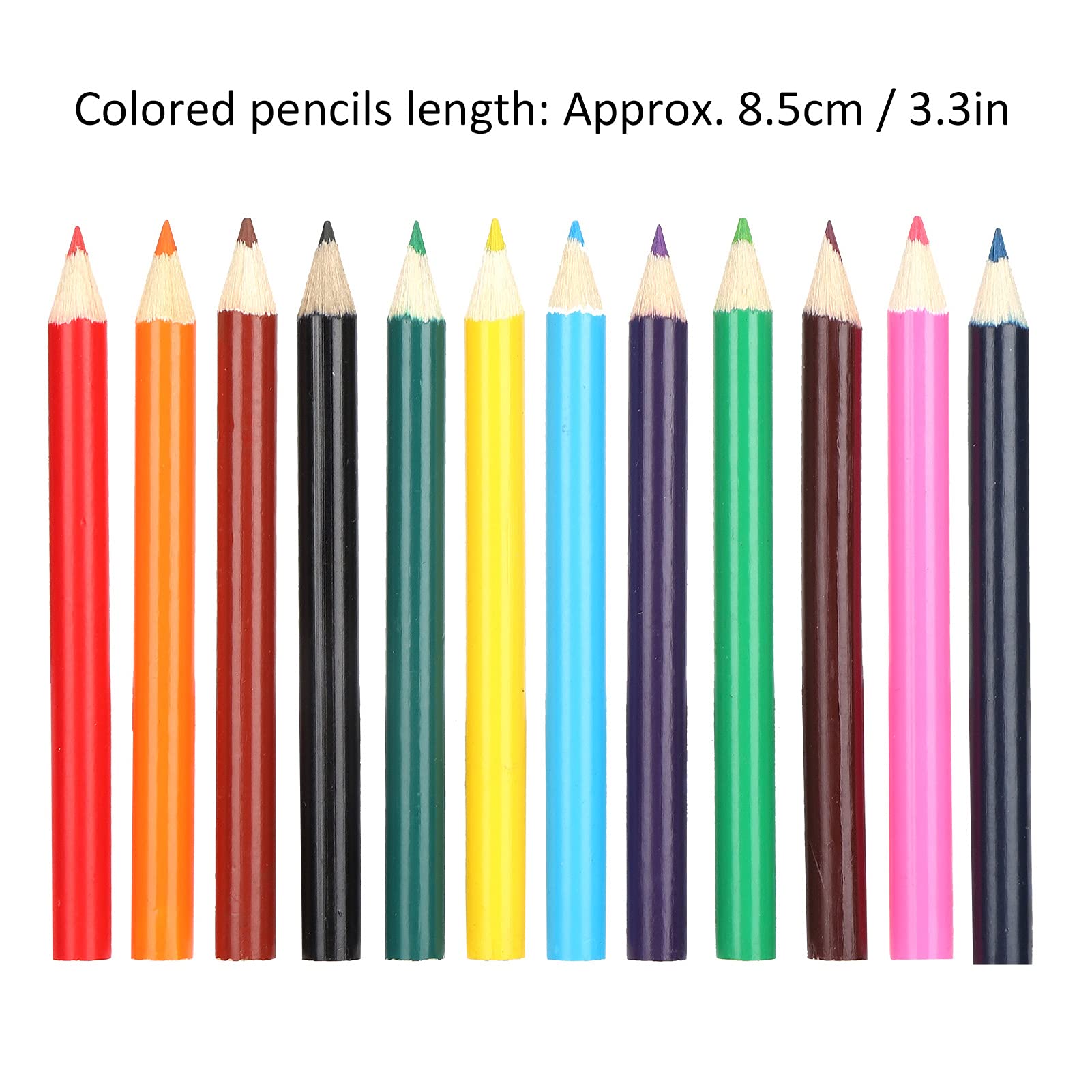 Set Di Pastelli Rotanti Twist Per Bambini, 13.5 Cm, Atossici E Lavabili, 12/24/36/48 Colori, Ideali Per Scuola E Attività Creative
