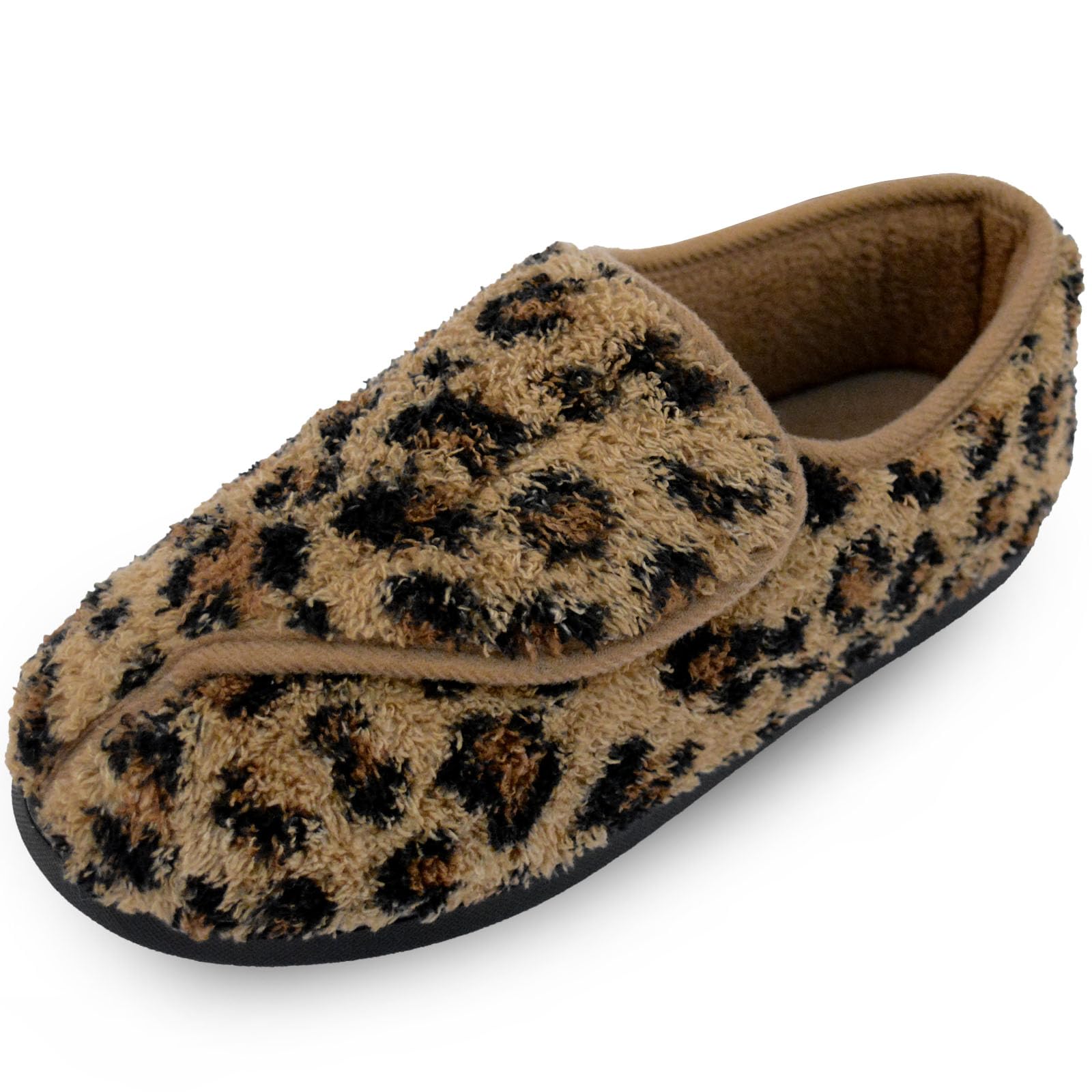 Git-up Pantofole per Diabetici in Memory Foam per Artrite da Donna, Edema, Scarpe da Casa Chiuse Comode e Regolabili