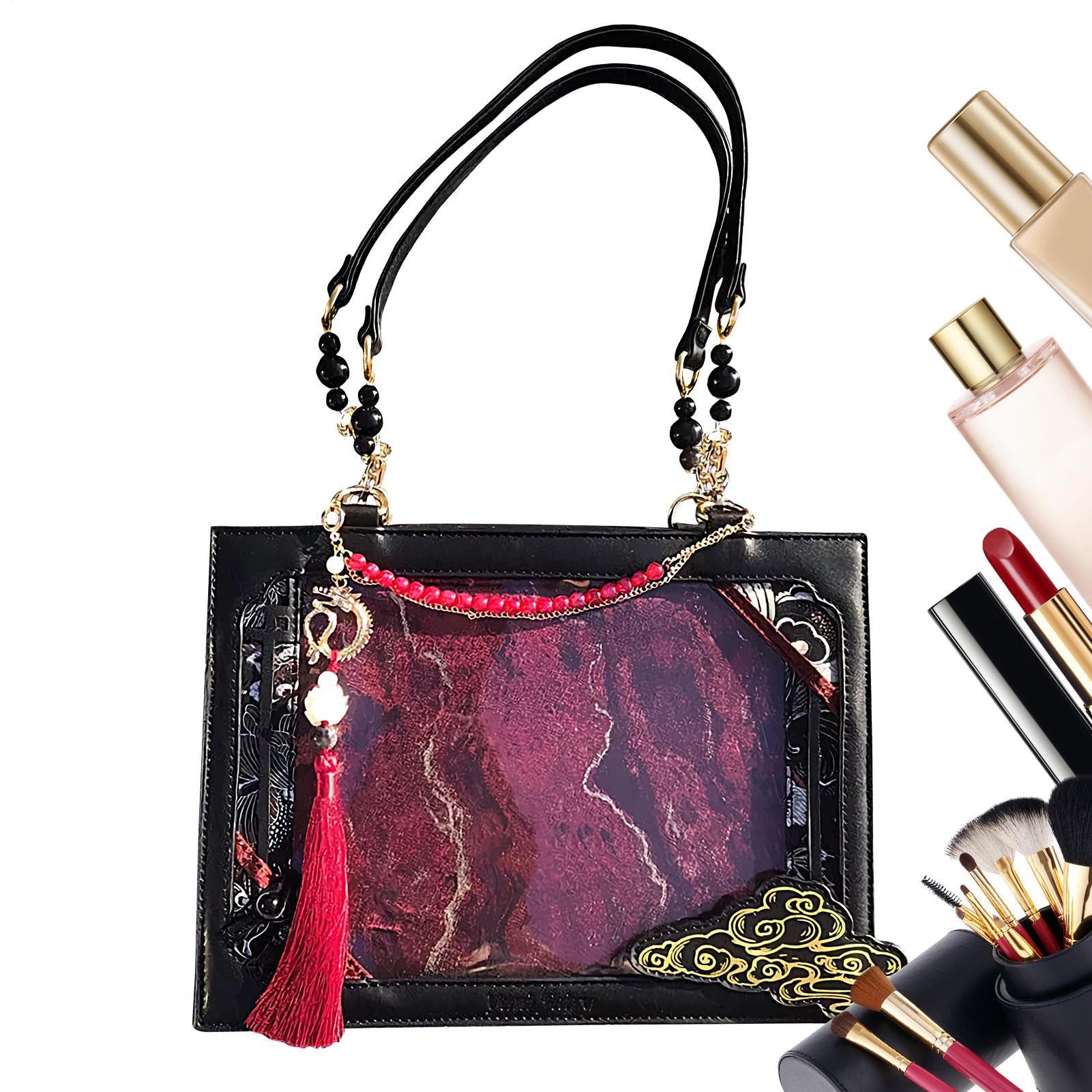 Bolso Tote Para Mujer Tote De Hombro Con Estética Vintage Y Streetwear
