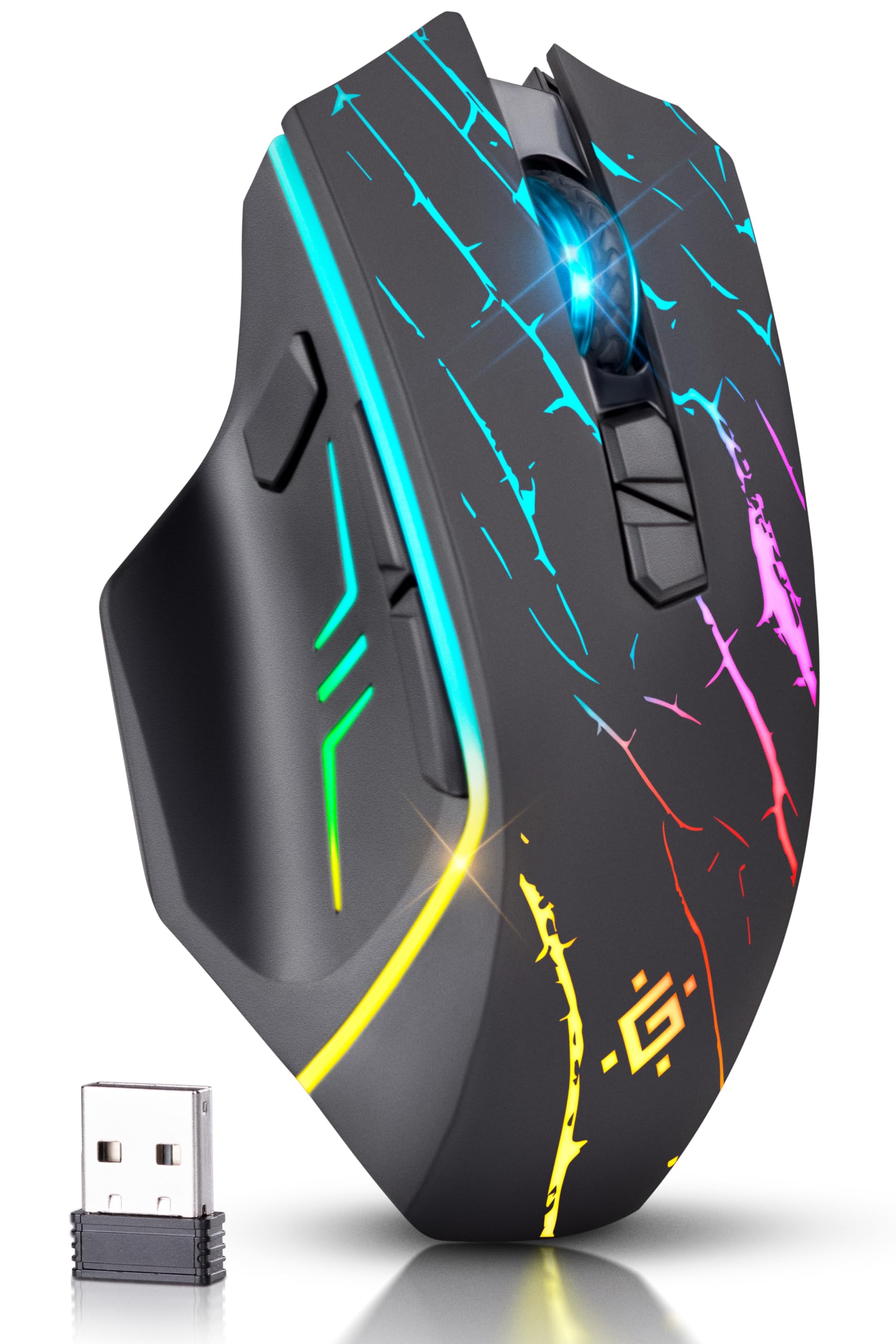 Ratón gaming inalámbrico DEFENDER Uran GM-503 con 8 botones configurables 7