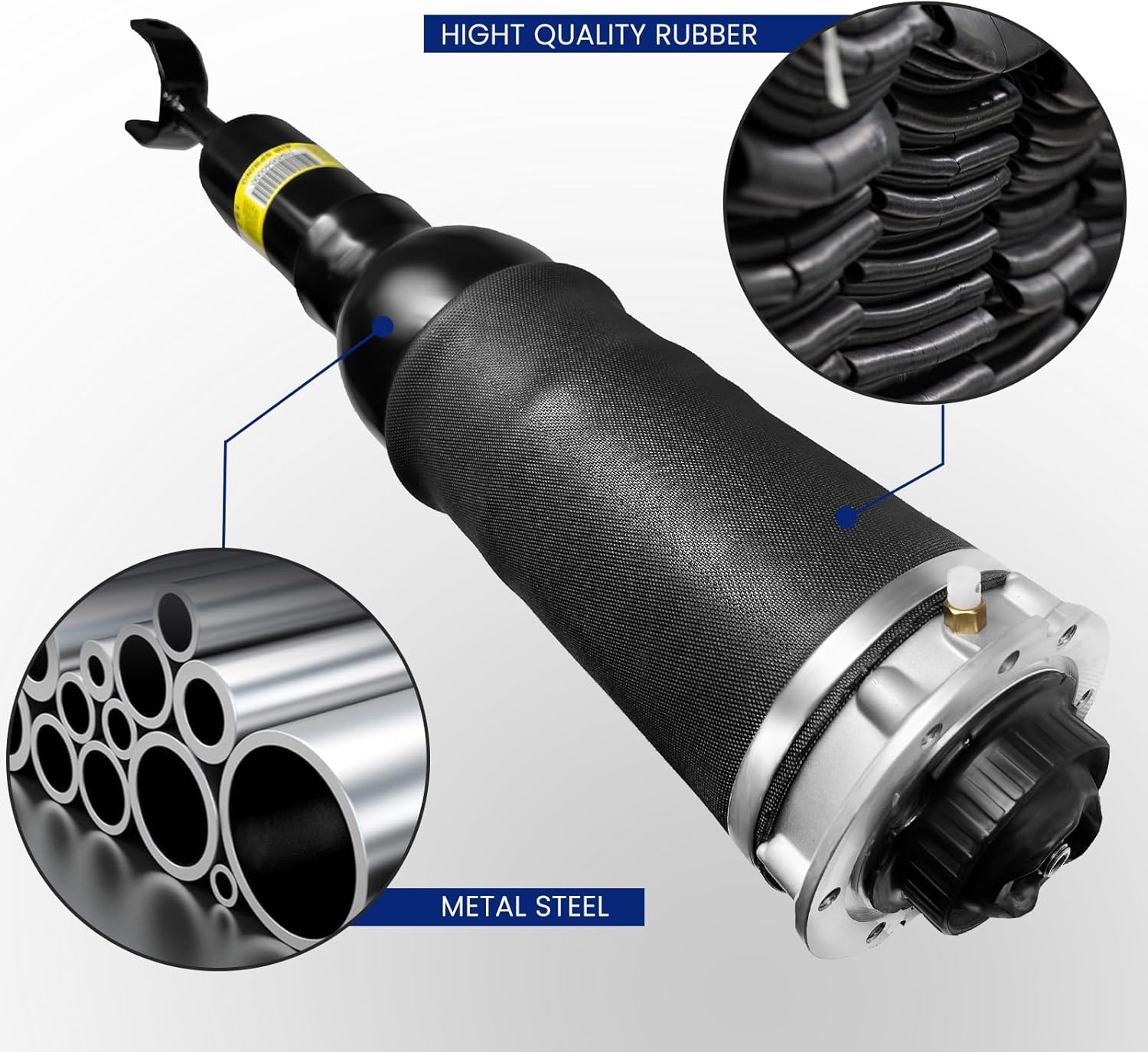 Front Air Strut Suspension Replacement for 1998-2006 Audi A6 C5 4B Allroad Quattro, OEM Replace Number 4Z7413031A, 4Z7413031, 4Z7413032