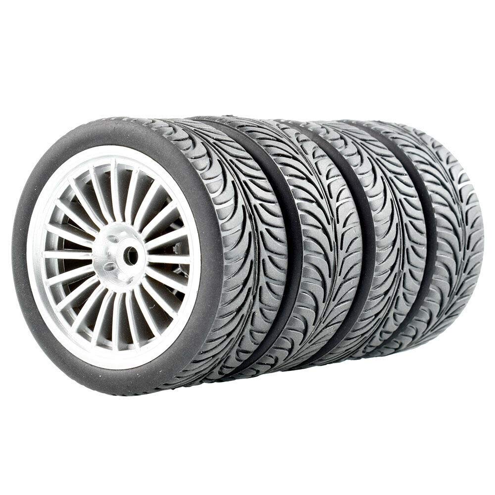 4 sztuki opon Grip Wheel, dla HSP, HPI Racing, 1/10 1:10