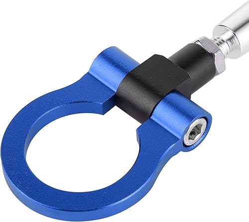 Miniatura 8 de Gancho de remolque, gancho de remolque para JDM estilo tornillo en pista de carreras anillo de remolque para Nissan GTR R35 370Z 2009 hasta para