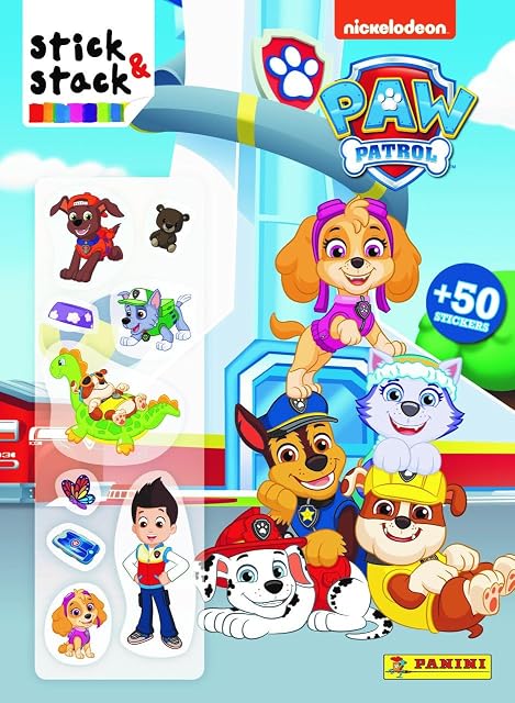 Portada de Paw patrol.Stick &amp; stack