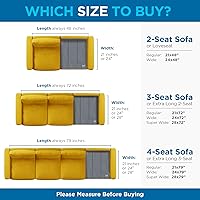 Vista 4 de Meliusly Heavy Duty Couch Cushion Support for Sagging Cushions (21x72) Reinforced Wood Sofa Cushion Support Board for Sagging Seat, Deep Couch