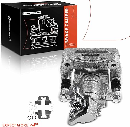 Miniatura 8 de A-Premium Conjunto de pinza de freno de disco con soporte compatible con modelos seleccionados de Mazda - CX-3 2016-2018, L4 2.0L, Sport Utility -