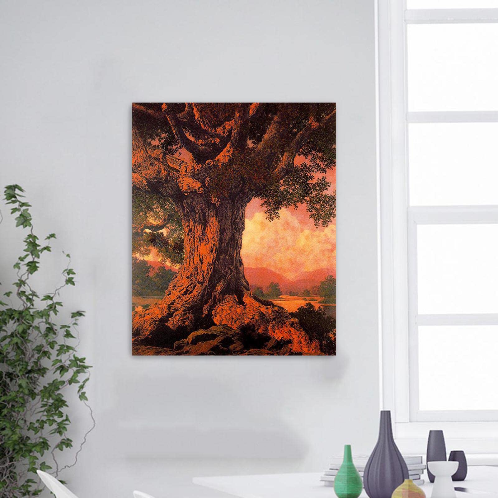 Amazon.com: JZSDGB Famous Canvas Wall Art-Maxfield Parrish Print