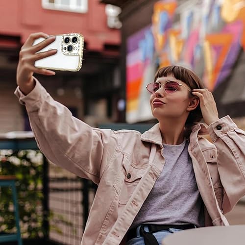 Miniatura 6 de wahhle Funda diseñada para iPhone 11 Pro con purpurina, cubierta de teléfono con incrustaciones de diamantes brillantes para mujeres y niñas con