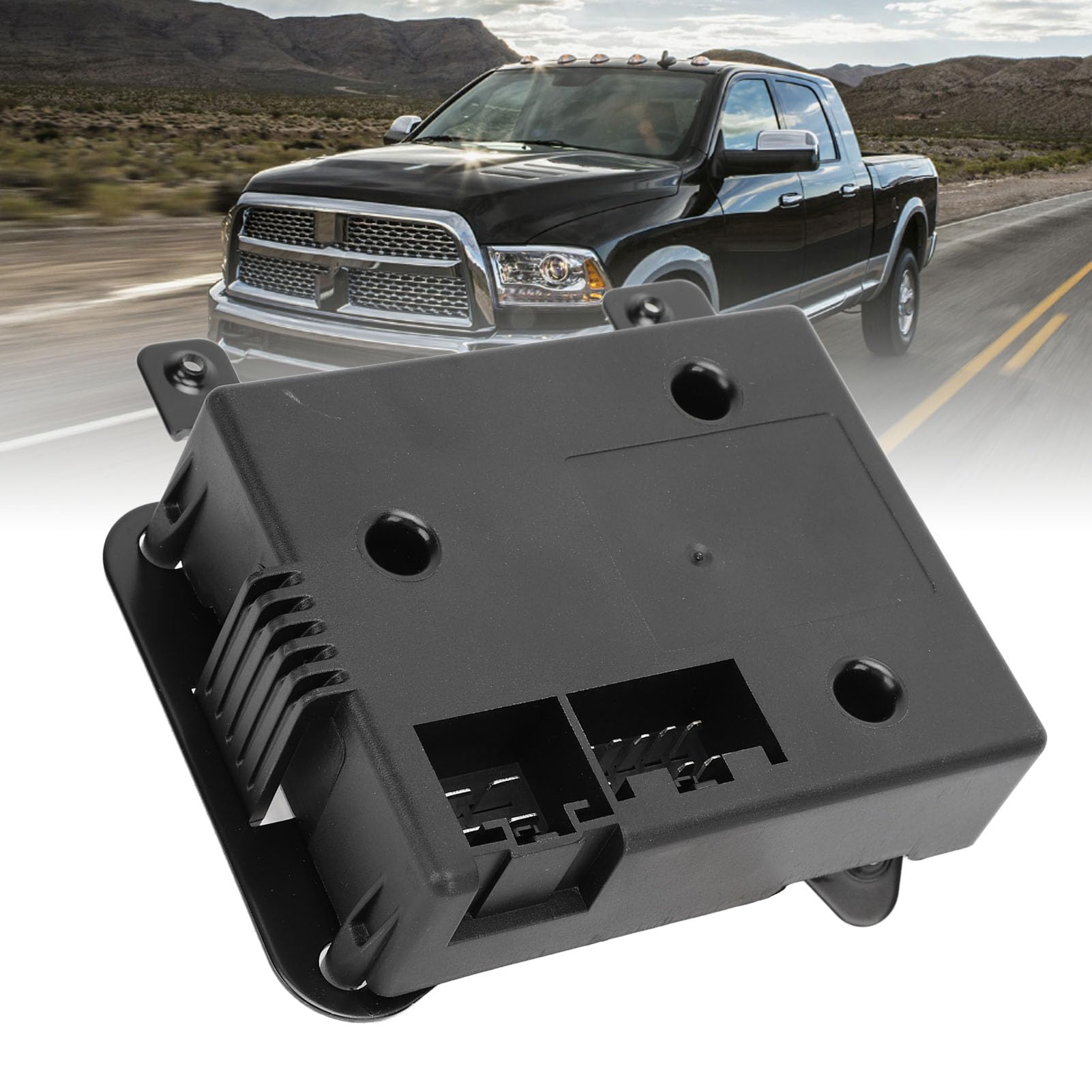 Alomejor Controlador de Freno de Remolque ABS Módulo de Control de Freno de Remolque Integrado con Soporte de Interruptor OE 82215040AB Reemplazo Directo para 1500 2500 3500 4500 5500 2016 a 2019