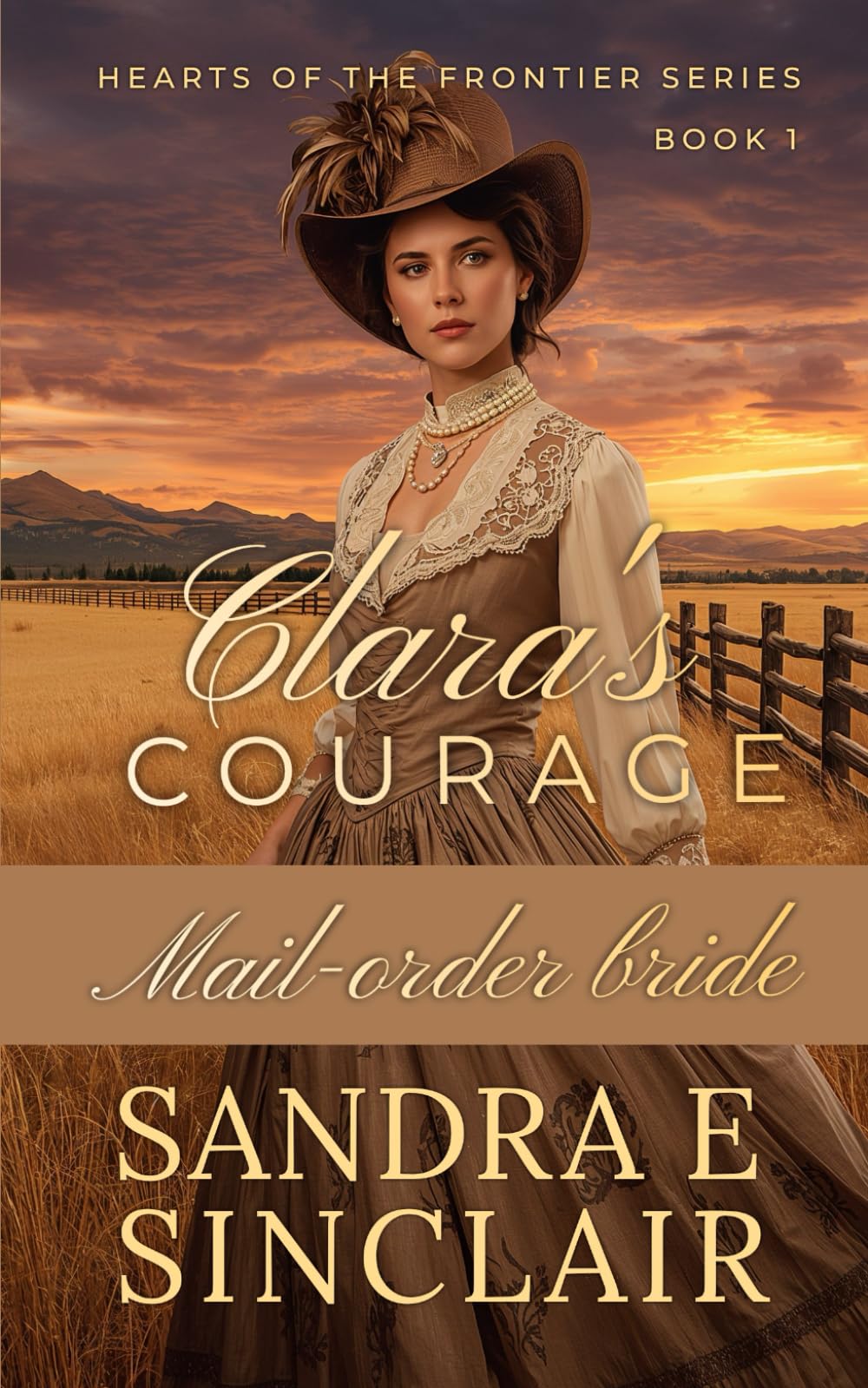 Clara's Courage (Hearts of the Frontier)
