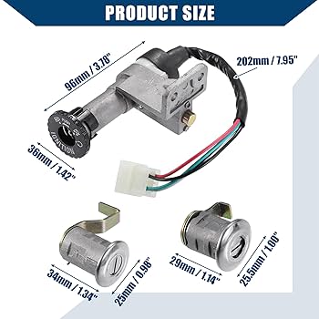 Amazon.com: Hihaha Ignition Switch Lock Cylinder Panel Lock