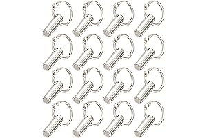 16 Pack Magnet Keychains for Testing Magnetic Hanging Keys Holder
