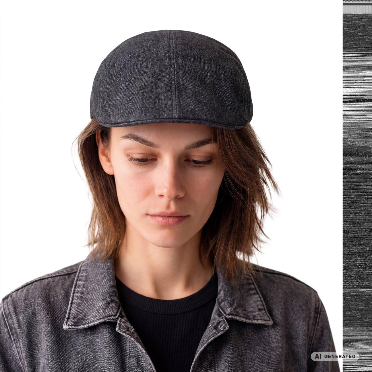 Stetson Gorra Gatsby de Lino Madison Mujer/Hombre - Gorro Ivy con Visera, Forro Verano Primavera/Verano