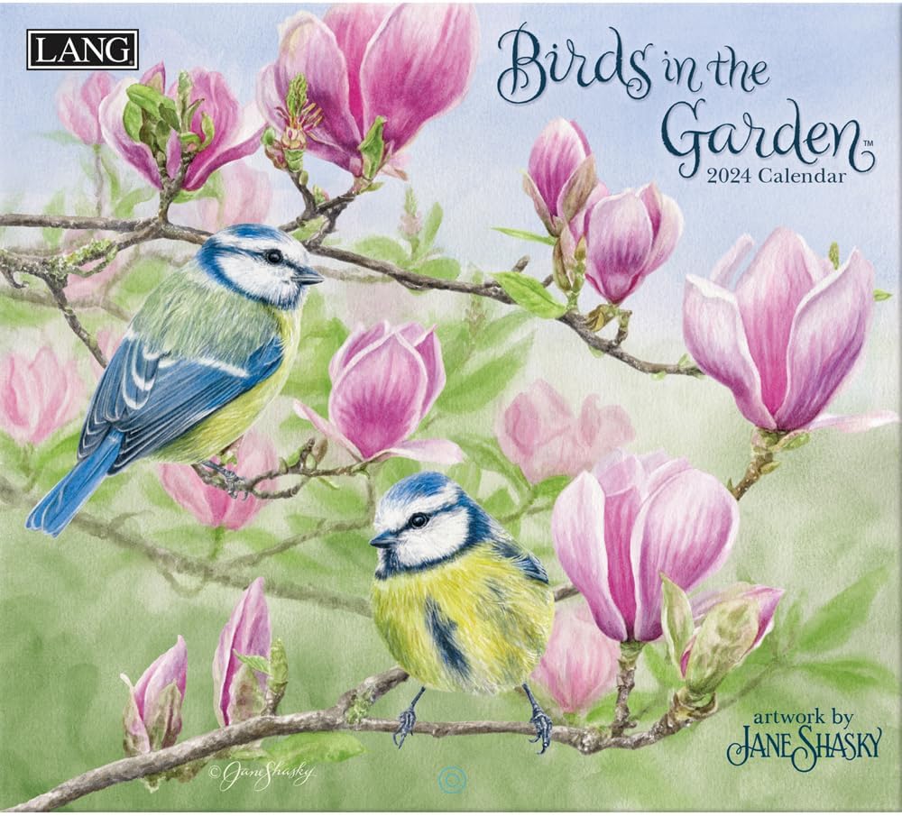LANG Birds In The Garden 2024 Wall Calendar (24991001895