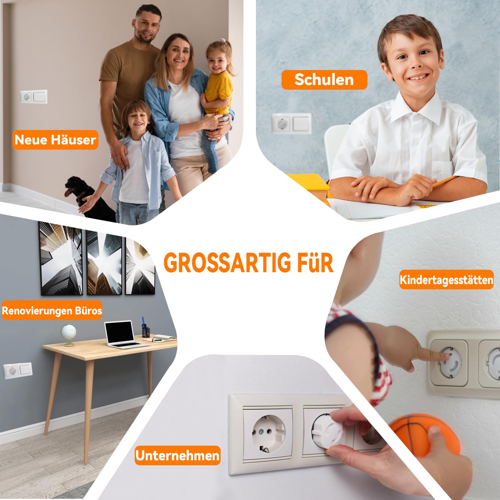 30 sztuk zabezpieczenia przed dziećmi, białe, plastikowe, z mechanizmem obrotowym, zabezpieczenie przed dziećmi, dla niemowląt i dzieci