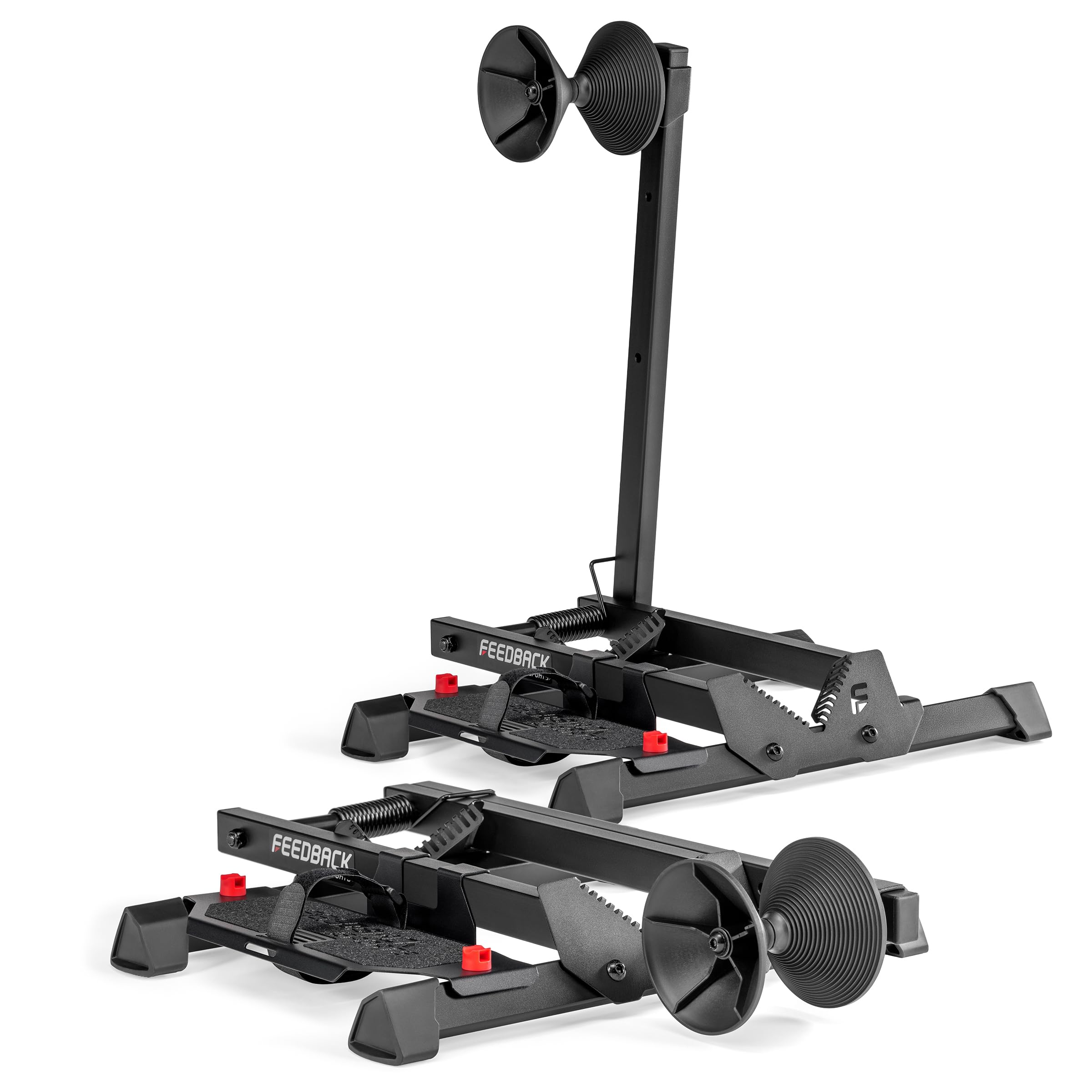 Feedback Sports | Rakk 2.0 E-Bike Storage Rack | Freestanding Floor Electric Bike Stand | with Magnetic Cord Organizer