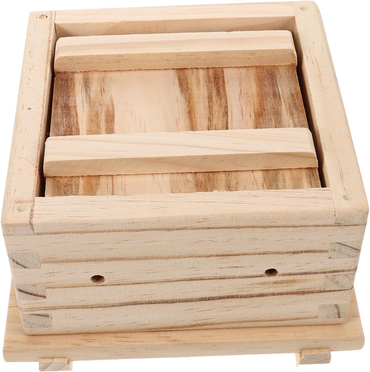 Sturdy Wooden Tofu Mold Bean Curd Pressing Tool Kitchen Tofu Diy Press