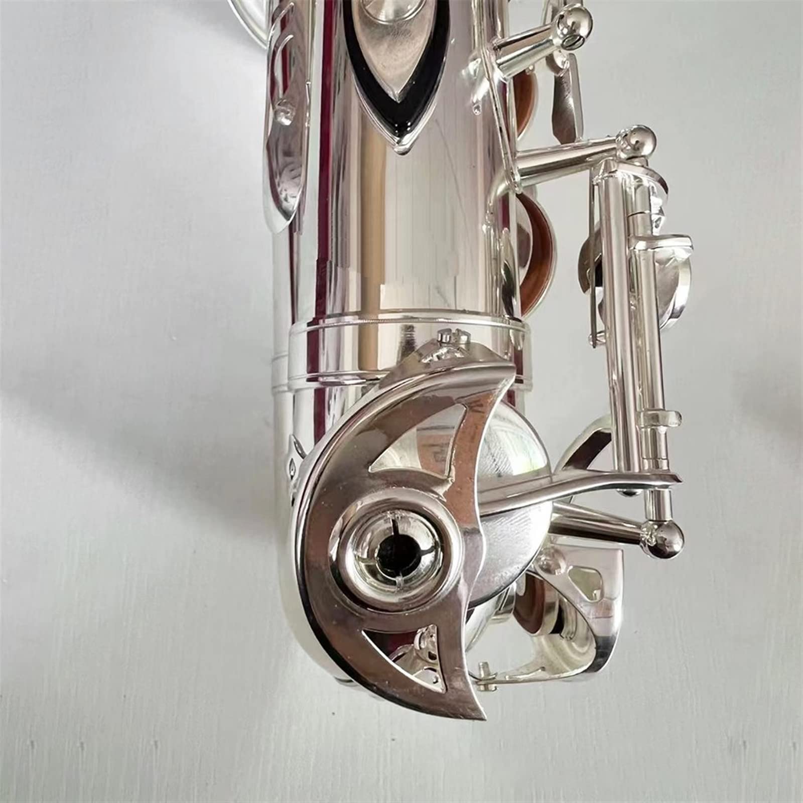 Sax Studente Strumento per Sassofono Contralto Professionale Argento Sax Contralto Voce Professionale