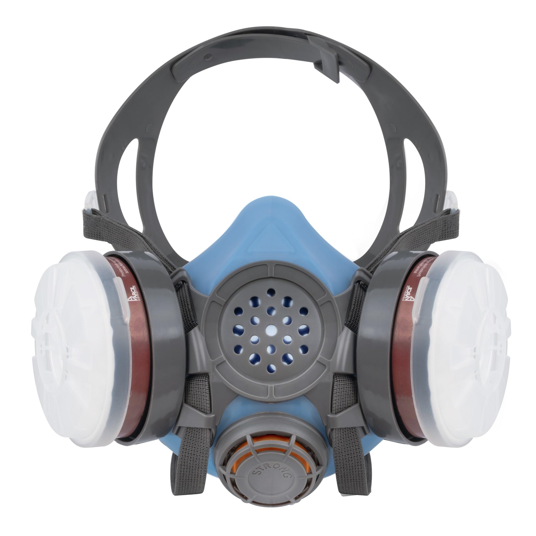 Parcil Distribution Survival & Tactical Full Face Organic Vapor & Particulate Respirator Gas Mask – P2 Respirator Mask Protection – Full Face Use Respirator Mask for Emergency Gas Mask & Smoke Mask