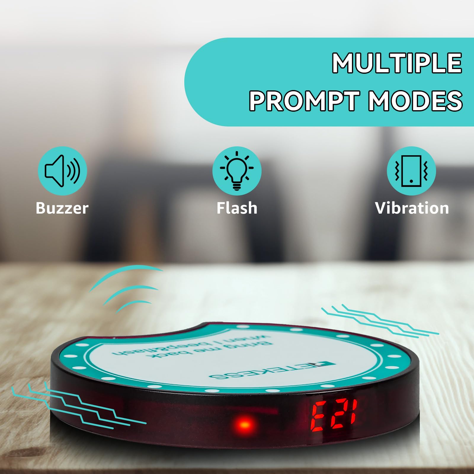 Retekess TD168R Pager Restauracyjny, Brzęczyki Restauracyjne, 24 Pagerów