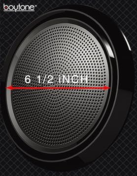 Boytone BT-210FD, Ultra Wireless Bluetooth Main unit, Powerful Sound with Powerful Bass System 30 watt, Excellent Quality Clear Sound & FM radio, with Remote Control Aux Port, SB/SD/ for Smartphone's , Tablets , Desktop Computers , Laptops ,Black Color