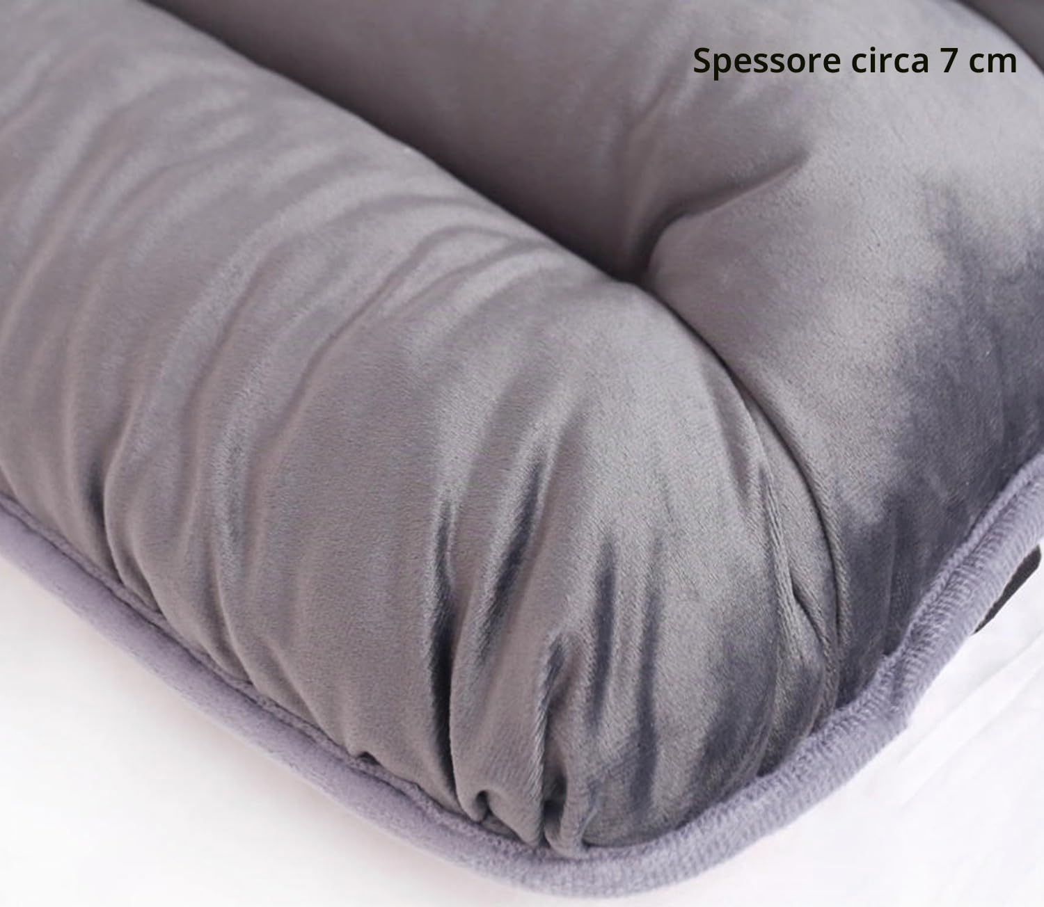 BLUEZY Cuscino per Schienale per Sedia A Rotelle, Cuscini A Pressione per Piaghe da Decubito sul Fondo, Cuscino con Schienale Antidecubito Cuscino Ortopedico per Carrozzina A