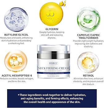Amazon.com: HSBCC Neck Cream for Tightening and Firming: Acetyl