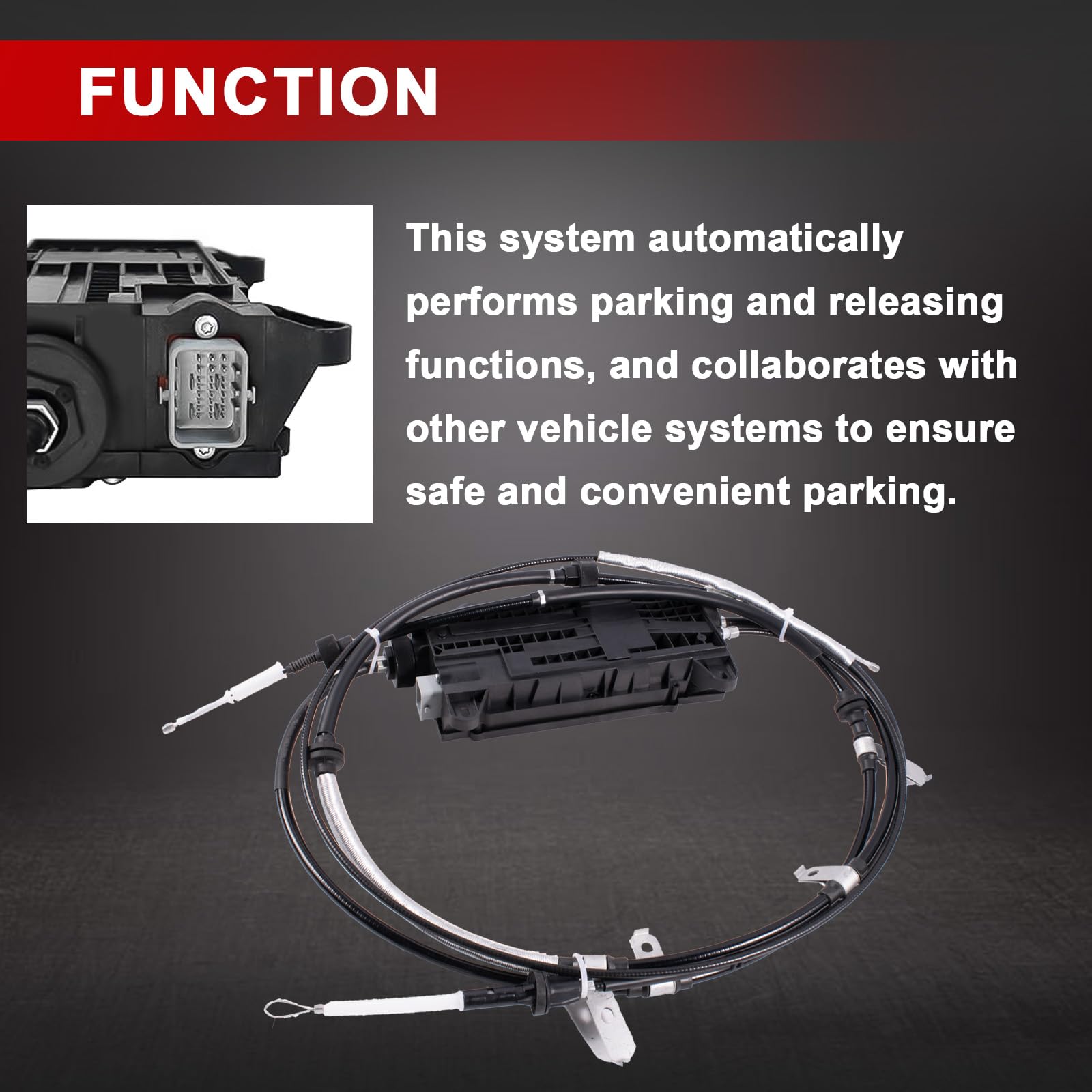 Handbrake Parking Brake Fit for Ran.ge R0.ver Sport L320 3.0L 5.0L 2009-2013 Discovery IV LA 2.7L-4.0L 2009-2016 Car Accessory Part# LR072318 LR013699