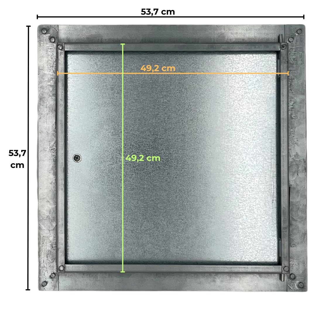 Sportello Di Protezione Acqua Zincato 50x60cm - Standard, Multicolore - Foto 8