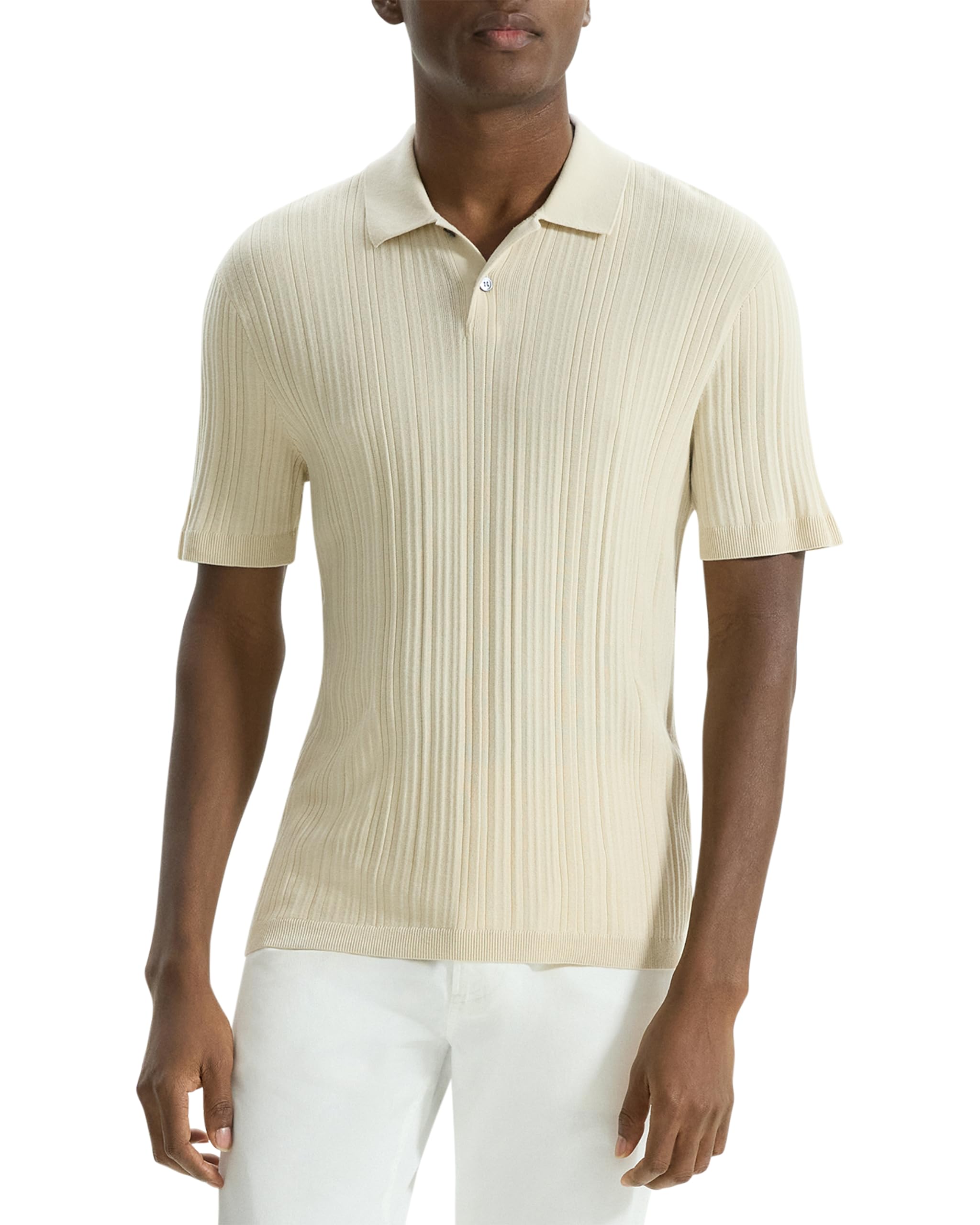 Theory Men's Goris Textured Polo