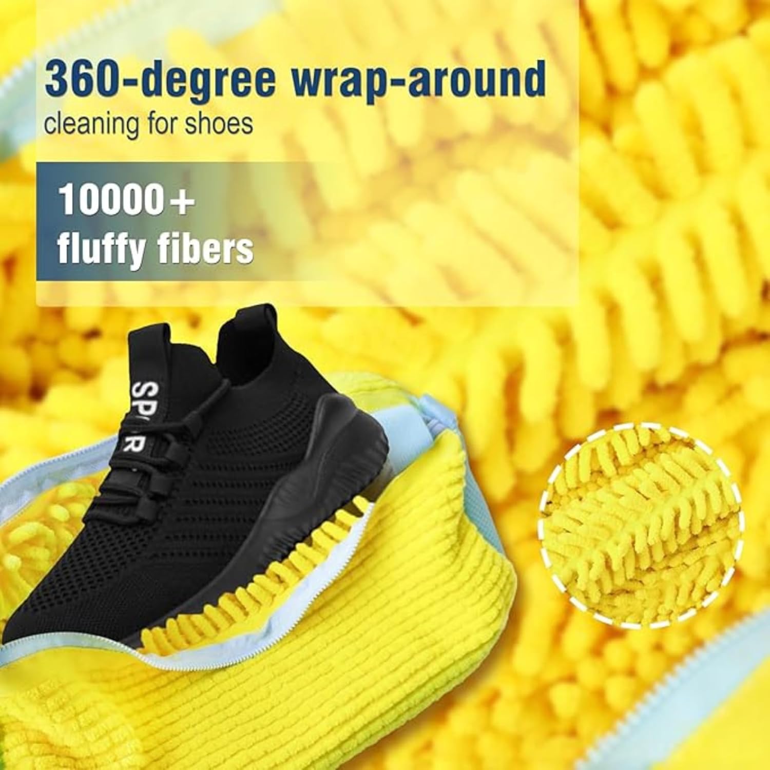 Running, tennis shoes, sneakers laundry bag for cleaning, washing, washer/dryer machine use. Reusable, durable, foldable. - Image 6