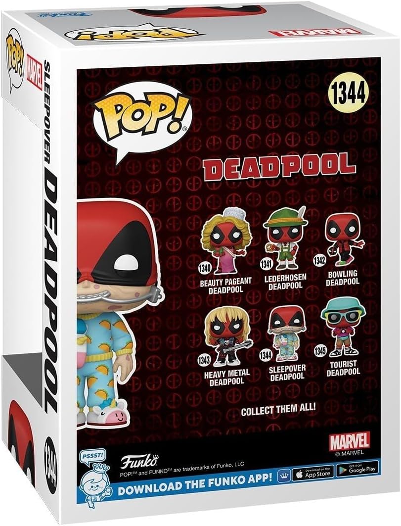 Funko POP! Marvel: Deadpool - Sleepover Party Guest - Collectable Vinyl Figure - Gift Idea - Official Merchandise - for Kids & Adults - Marvel Fans - Model Figure for Collectors and Display
