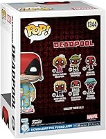 Vista 3 de Funko Pop! Marvel: Deadpool – Sleepover Party Guest – Figura de vinilo coleccionable – Idea de regalo – Producto oficial – para niños y adultos