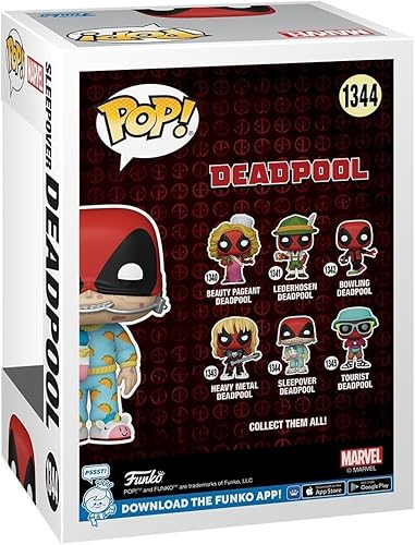 Miniatura 3 de Funko Pop! Marvel: Deadpool – Sleepover Party Guest – Figura de vinilo coleccionable – Idea de regalo – Producto oficial – para niños y adultos –