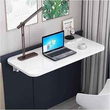 Wall-Mounted Folding Table With Wall Dining Table Hanging Wall Foldable Computer Desk Wall Desk Free Punching Kitchen Folding Countertop Wall-Mounted Folding Table With Wall Dining Table Hanging Wall