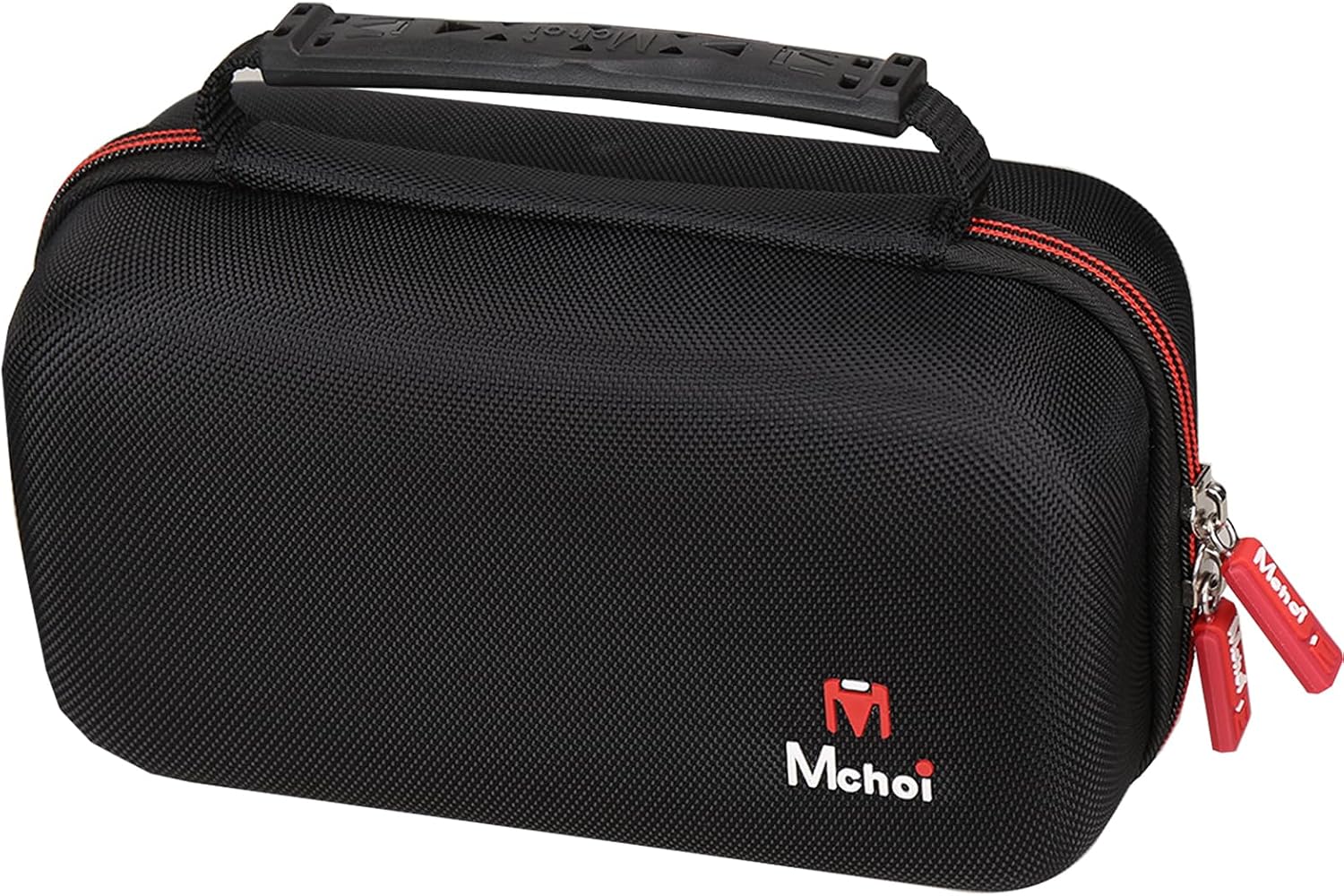 Mchoi Hard Travel Case for NOCO GENIUS5 Battery Charger - Protective EVA Storage Bag Compatible with 5-Amp Fully-Automatic Smart Charger, Carrying Organizer for Cables & Accessories, Black