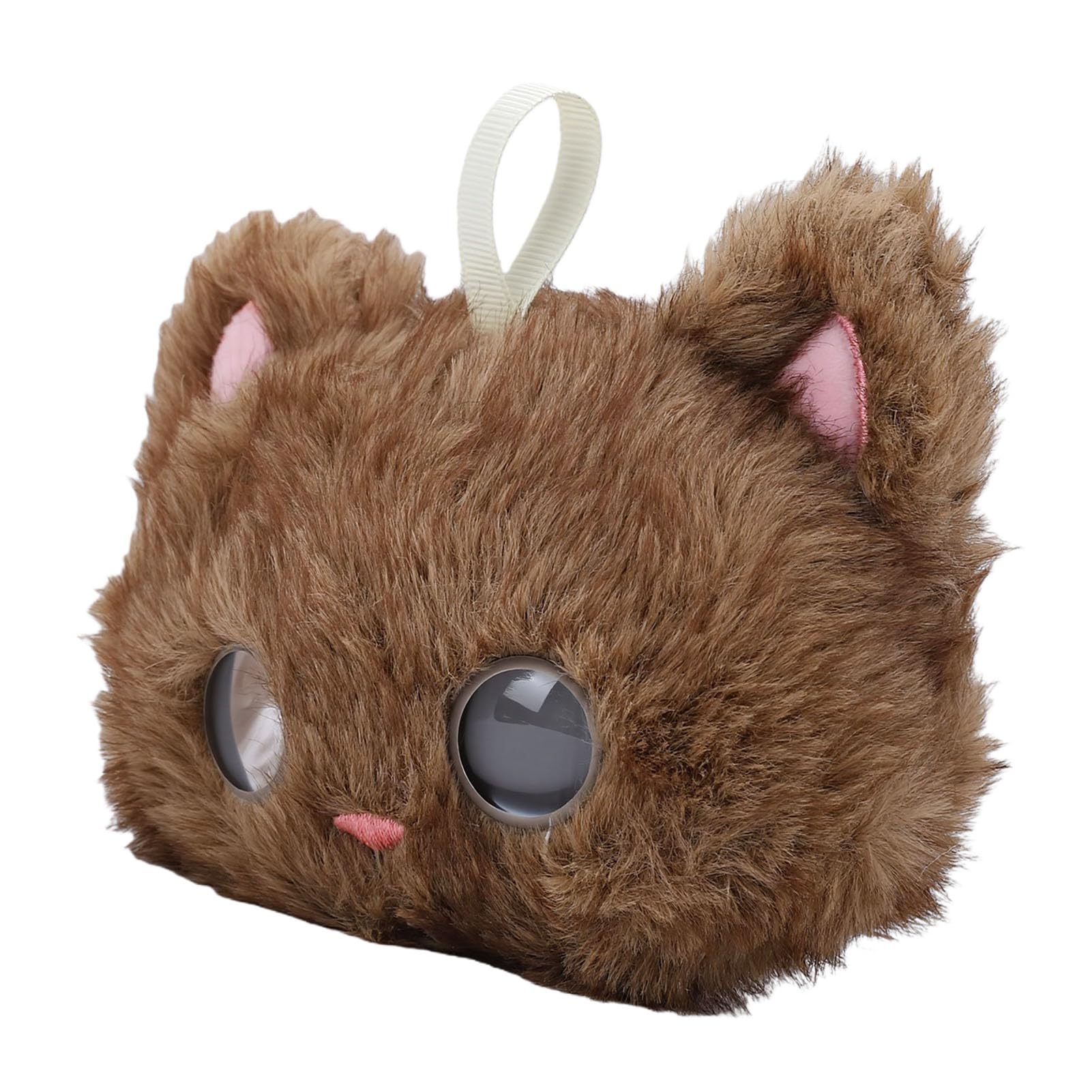 Ejoyous Robot de Peluche Inteligente con Diseño de IA con Carga USB C, Batería de 1000 MAh, Compañero Interactivo Parlante para Niños y Niñas, Botón o Conversación para Despertarse (Brown)