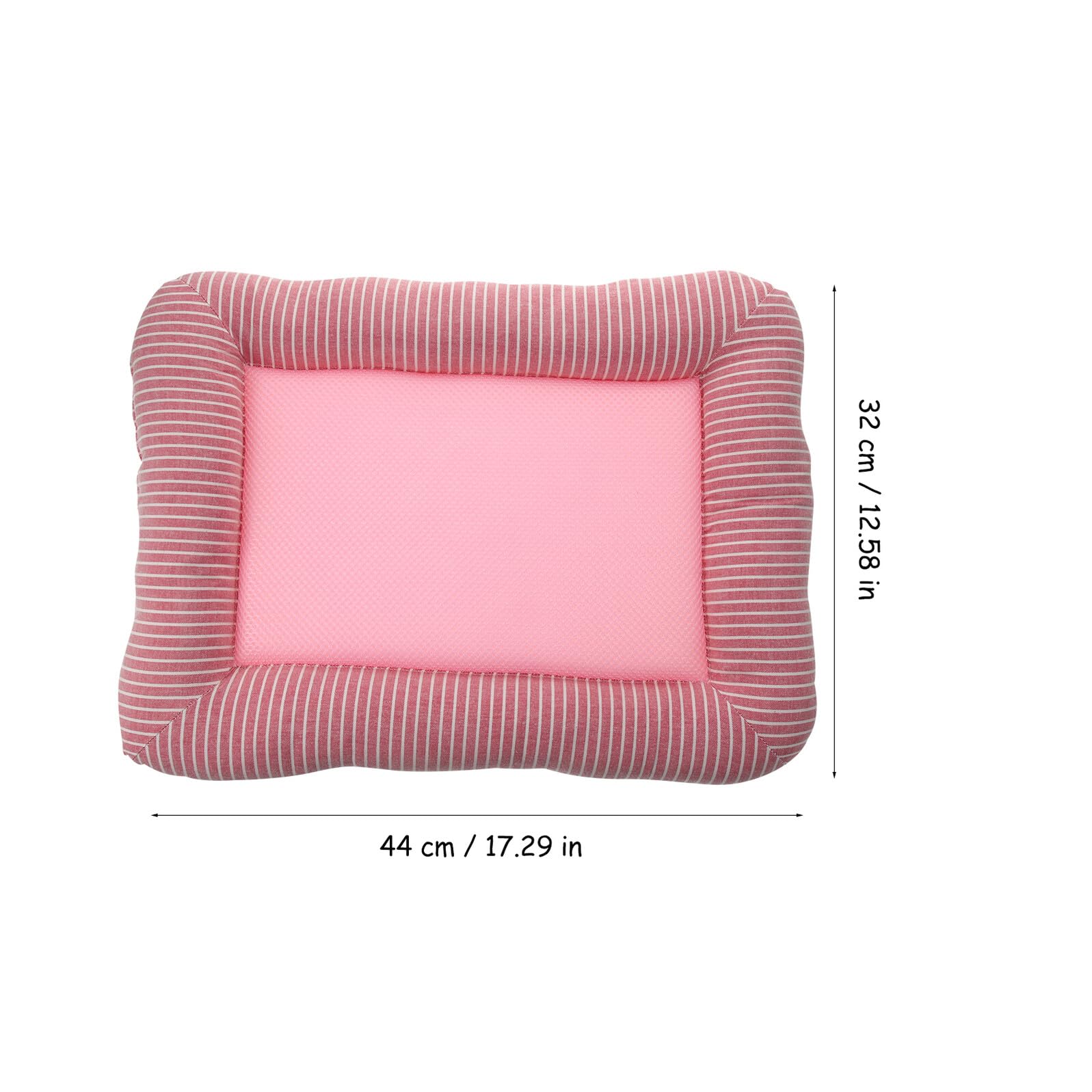 ibasenice Alfombrilla Refrescante para Perros y Gatos Cama Fría Portátil de Verano Colchón de Lavable Transpirable Rosa para Mascotas Pequeñas y Medianas