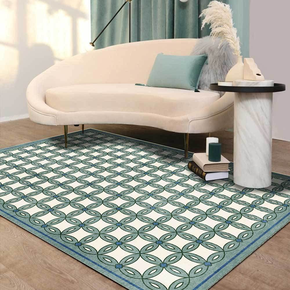 Door mat indoor 60X90cmWhite plaid Hallways Kitchen Rugs Non-slip Mat Comfort Mats All-Purpose Floor Mats For Bathroom or Workstations