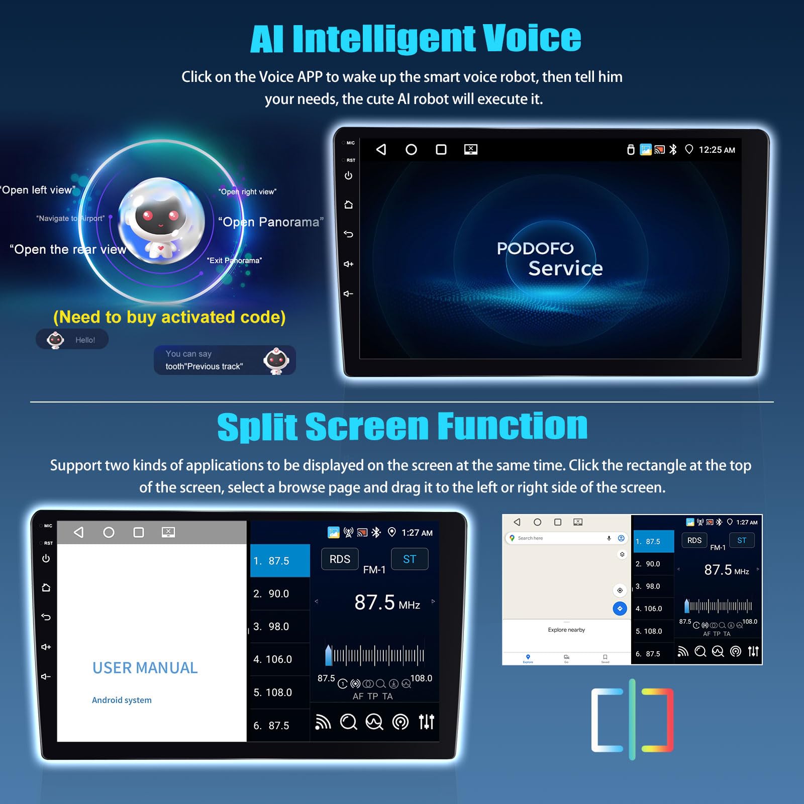 VW Caddy CarPlay / Android Auto nachrüsten | Caddy III, IV, V
