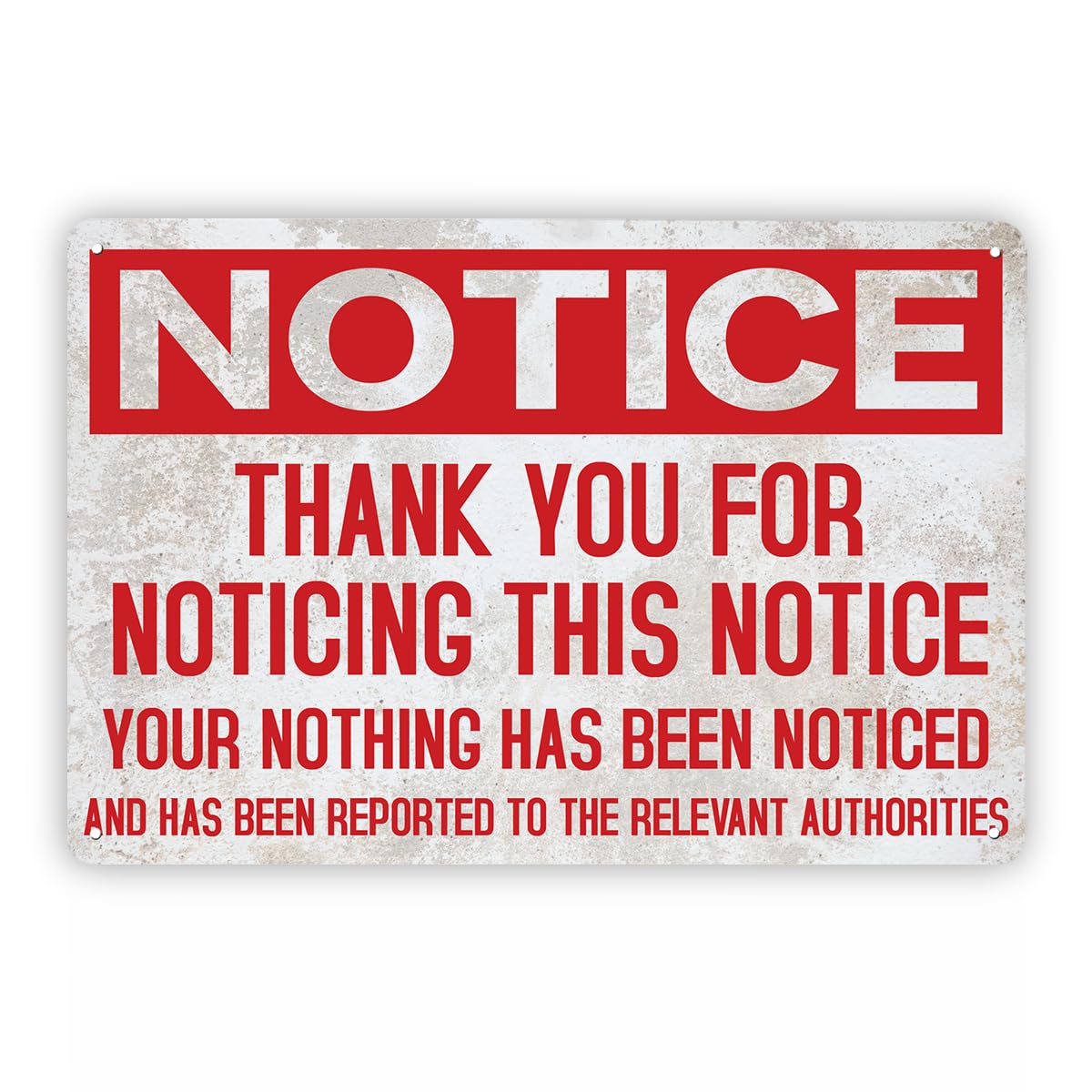 Funny Notice Mancave Workshop Tin Sign, 11.8x7.9in