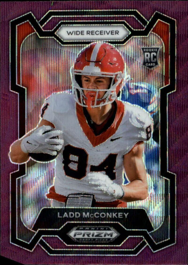 Amazon.com: 2024 Panini Prizm Draft Picks Prizms Purple Wave #180