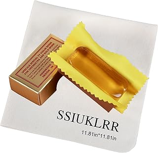 Rosin Violin Rosin,Violin,Viola & Cello Rosin for Bow,Smooth Bows Movement,Excellent String Grip,Light Low Dust,Natural Rosin with Cleaning Cloth,Professional Rosin for Violin,Viola and Cello Bow