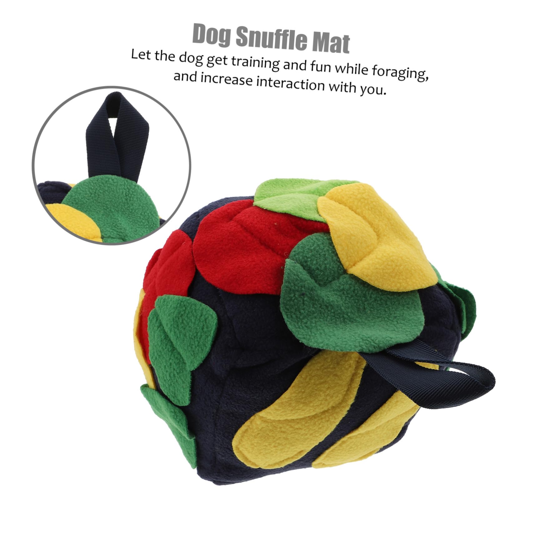 BESPORTBLE 3pièces Dog Snuffle Jouet Interactif De Recherche Alimentaire pour Chiens Stimulateur Olfactif pour Ennui Et Entraînement des Chiots