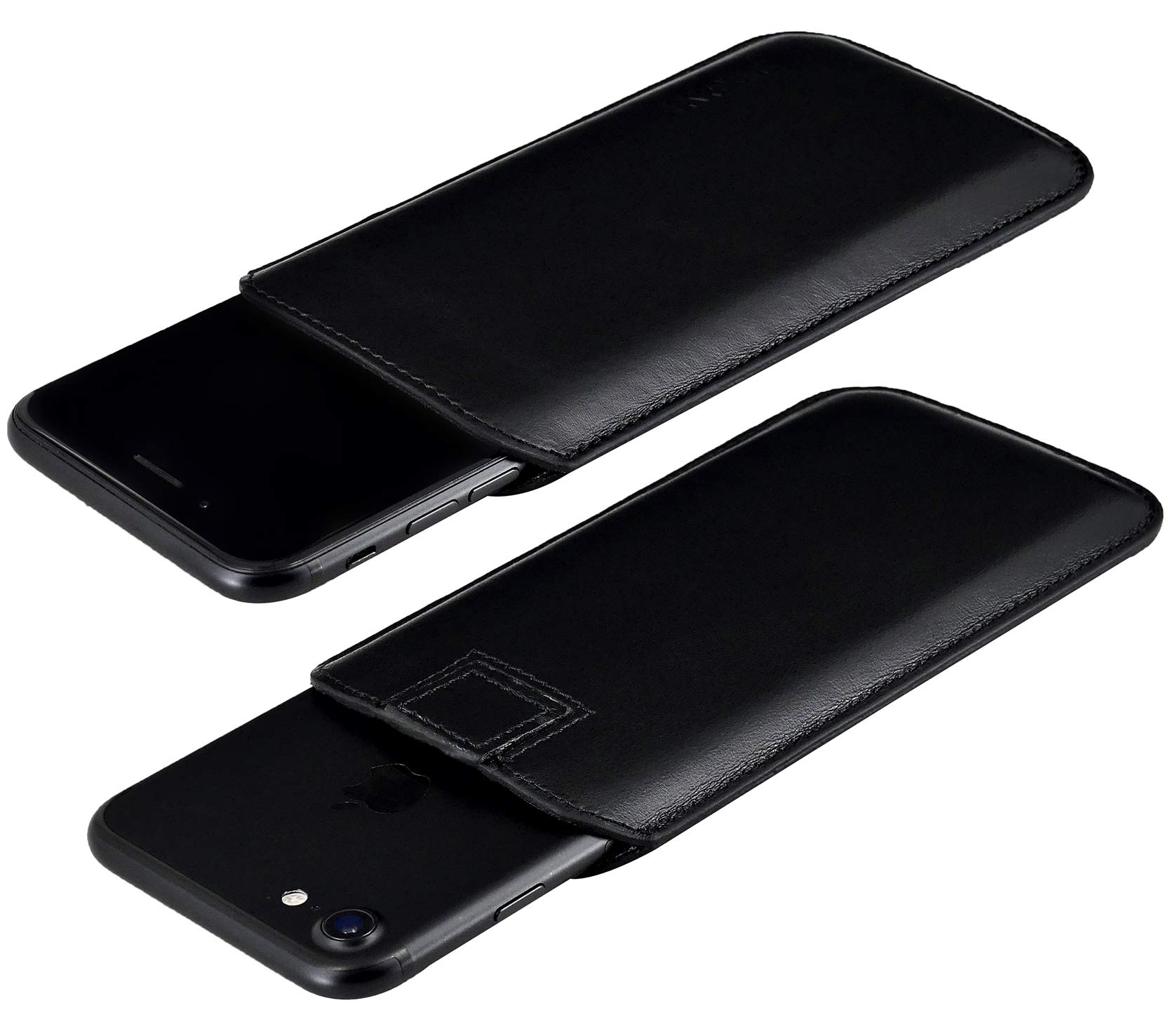 Cover e custodie bianchi in pelle per cellulari e smartphone
