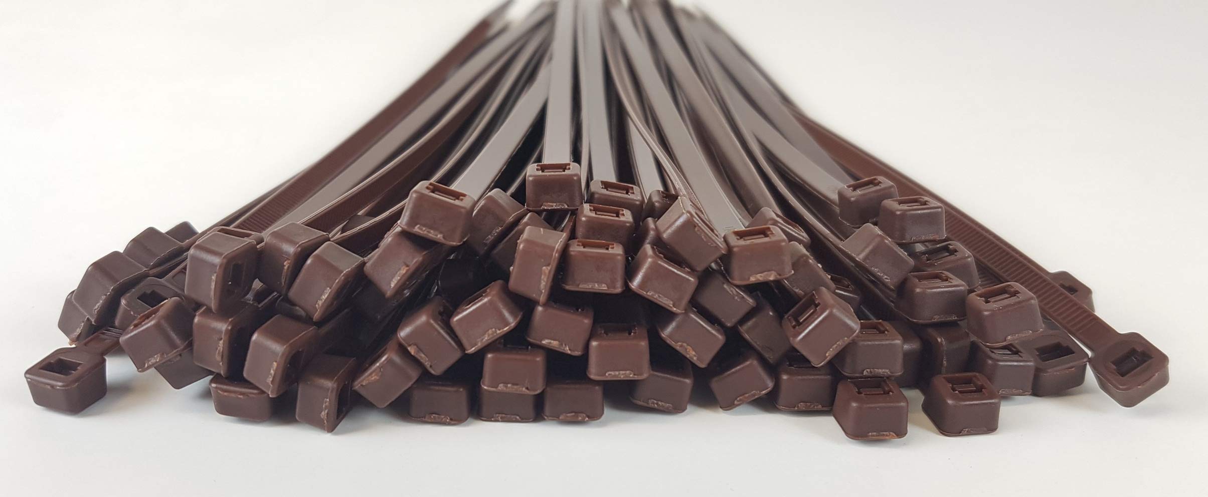 Fascette stringicavo Nero 200 x 4.8 mm - 200 Fascette di cablaggio in