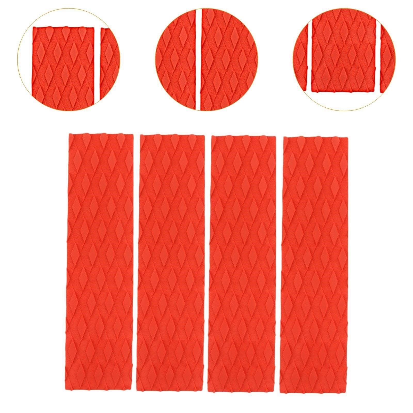 4 almohadillas de tracción delanteras, almohadillas de tracción para tabla de surf, almohadillas de tracción delanteras antideslizantes para tabla de surf