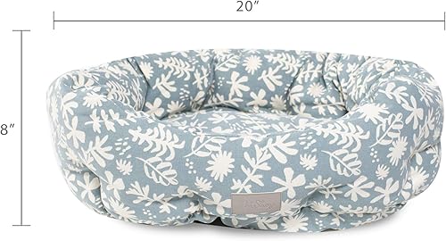Vista 14 de Fringe Studio - Cama para mascotas Nosey Dog Spot Round Cuddler, 20 x 19 x 8 pulgadas (203001), pequeña par acampar