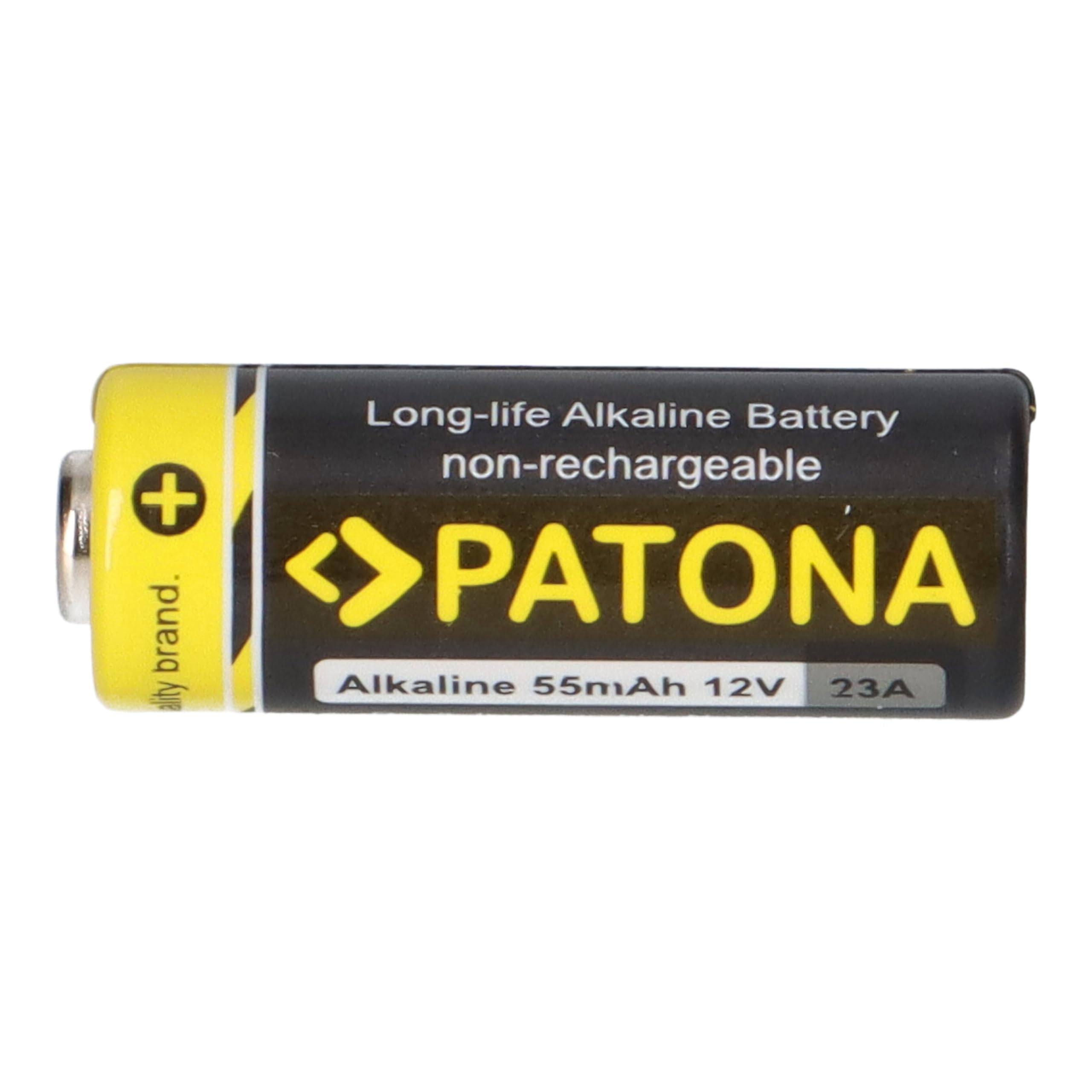 PATONA Lot de 100 (20 x 5 pièces) 12 V 23 A 23GA MN21 - Batterie spéciale pour ouvre-porte de garage, télécommandes, systèmes d'alarme, casque Bluetooth, etc. Compatible avec MN21, V23GA, 3LR50, LRV08