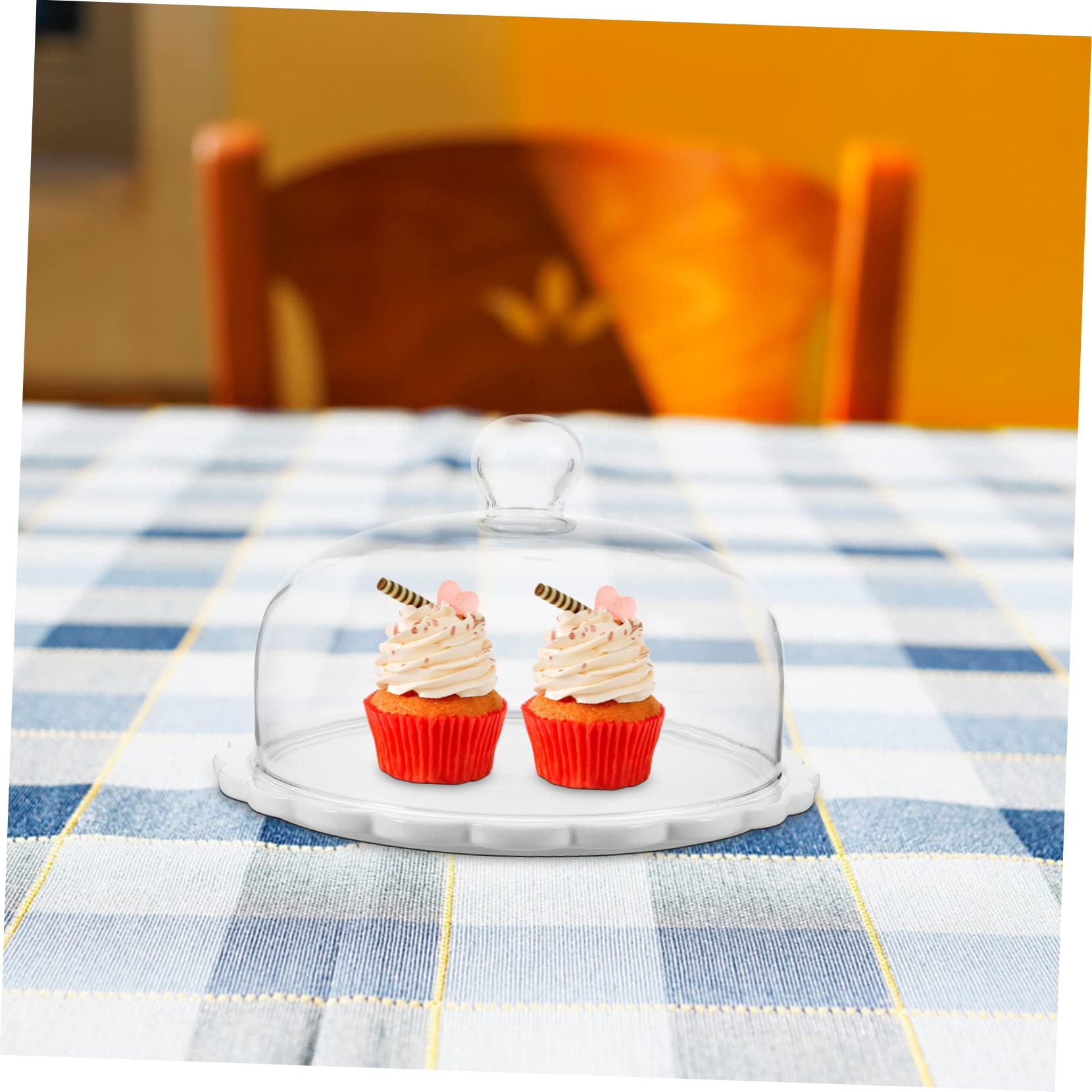 Présentoir À Gâteaux En Verre Pour Gâteaux Muffins Desserts